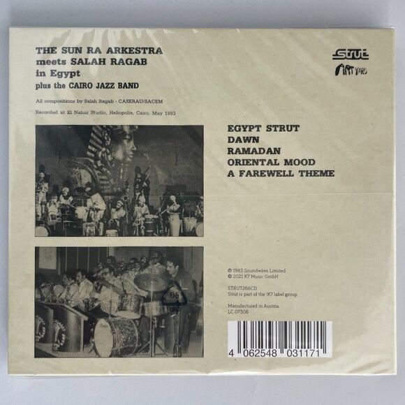 Sun Ra Arkestra & Salah Ragab – … In Egypt – Compact Disc, CD, Strut, 2022 NEW - Picture 2 of 2